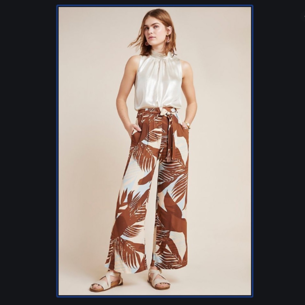 Anthropologie DRA LA Paradisas Wide-Leg Pants